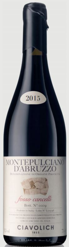 Montepulciano d Abruzzo DOP Fosso Cancelli 2019 Ciavolich