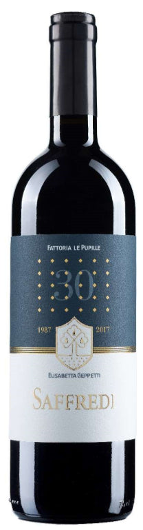 Saffredi 2017 IGT Maremma Toscana 30th Anniversary, Fattoria Le Pupille