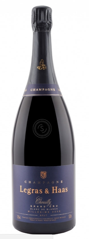 Champán Brut Blanco de Blancos Millesime 2015 Grand Cru Le Gras & Haas