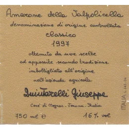 Amarone Classico DOP 1997 Quintarelli