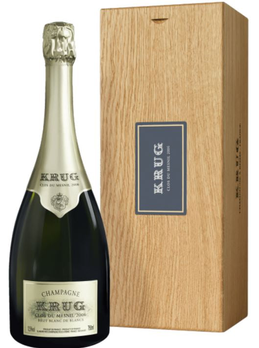 Champagne Krug Le Clos du Mesnil 2006 Cassa in Legno
