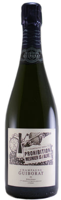 Champagne PROHIBITION Zéro Dosage Blanc de noir (Pinot Meunier)