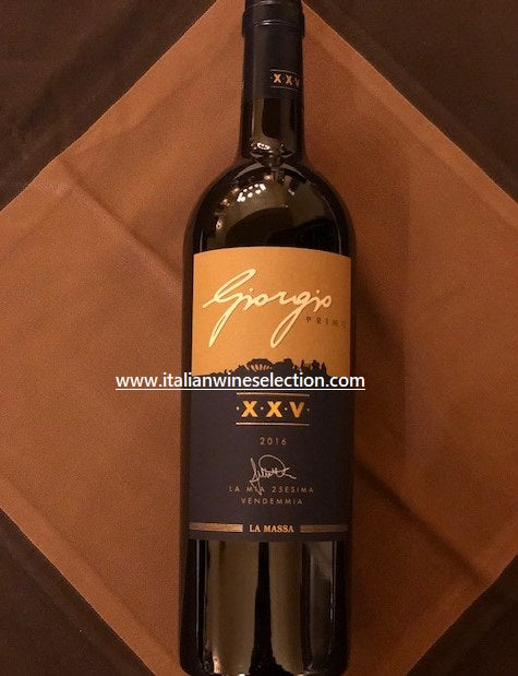 Giorgio Primo 2016 IGT Toscana XXV Edición La Massa