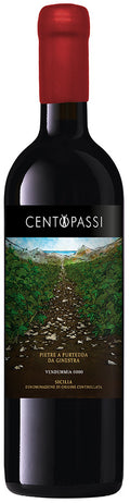 Pietre a Purtedda da Ginestra Rosso DOC Sicilia 2019 Centopassi Cooperativa Agricola
