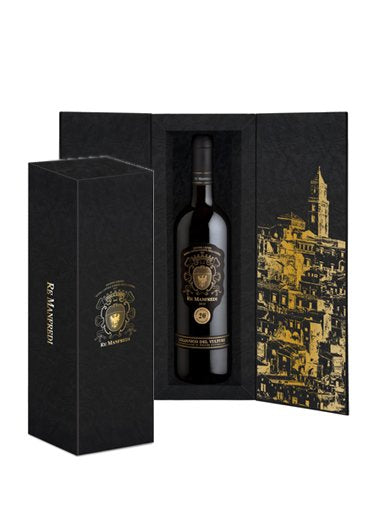 RE MANFREDI Aglianico del Vulture DOC 2015 Limited Edition dedicata Matera Capitale Europea della Cultura 2019 Terre Degli Svevi