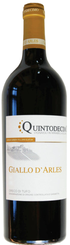 Amarillo de Arles Greco di Tufo 2025 DOCG Quintodecimo