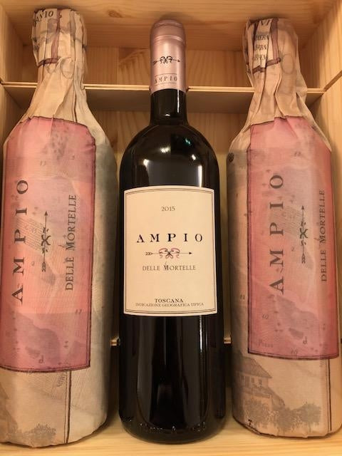 Amplio 2015 Le Mortelle, Toscana IGT Rojo