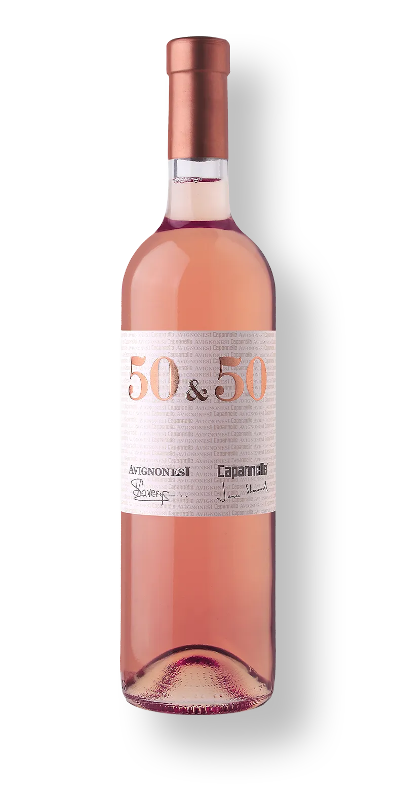 50&50 Rosato Toscana IGT 2022 Avignonesi e Capannelle astuccio singolo in legno
