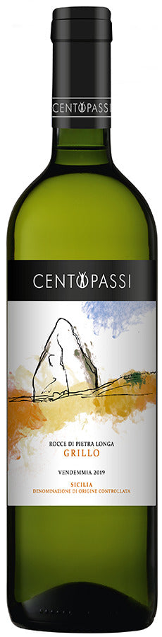 Grillo Rocks of Pietralonga Sicily 2019 DOC Centopassi