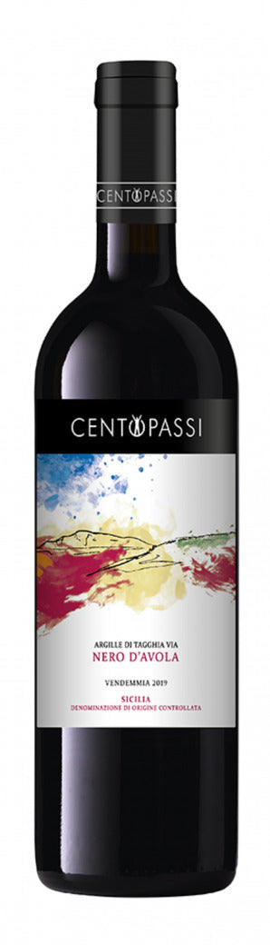 Argille di Tagghia Via Nero d'Avola DOC Sicilia 2019 Centopassi Cooperativa Agrícola