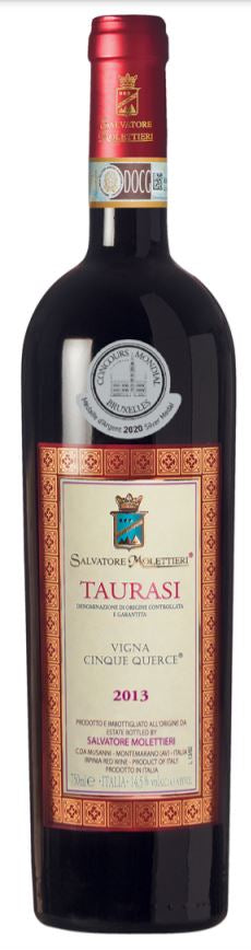 Taurasi  DOCG Vigna Cinque Querce 2016 Salvatore Molettieri