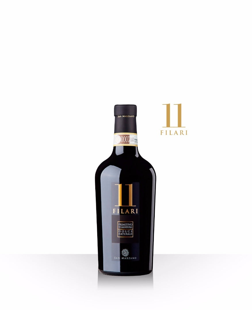 Primitivo di Manduria DOCG sweet natural 11 Rows
