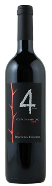 Quattro Spine Red Reserve 2020 Costa d'Amalfi DOC Tenuta San Francesco