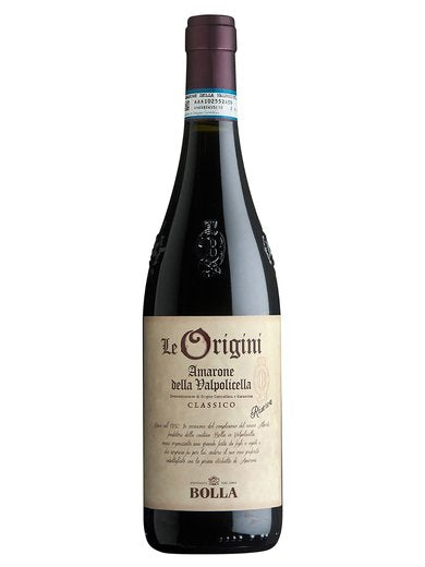 THE ORIGINS Amarone della Valpolicella DOCG Reserve 2013 BOLLA