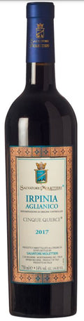 Aglianico Cinque Querce 2020 Irpinia DOC Salvatore Molettieri
