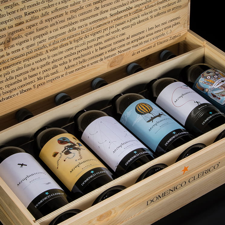 Barolo docg  Aeroplanservaj 2019 del Comune di Serralunga Domenico Clerico