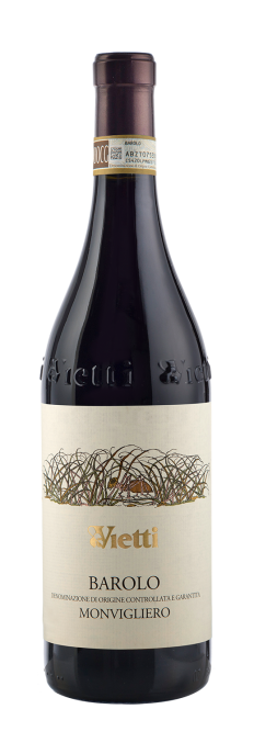 Barolo Monvigliero 2020 DOCG Vietti caja individual de Madera