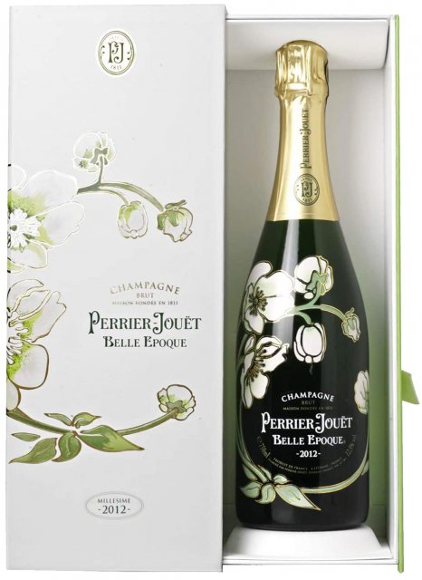 Champagne Perrier-Jouët Belle Epoque 2012 with Box