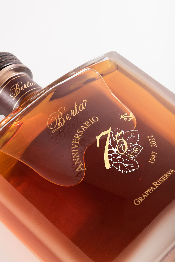 Grappa Stravecchio 75° Aniversario Magnum Berta