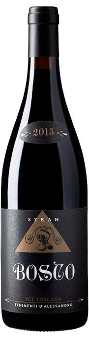 Syrah Bosco 2016 IGT Toscana Tenimenti d'Alessandro de 3 Litros JEROBOAM