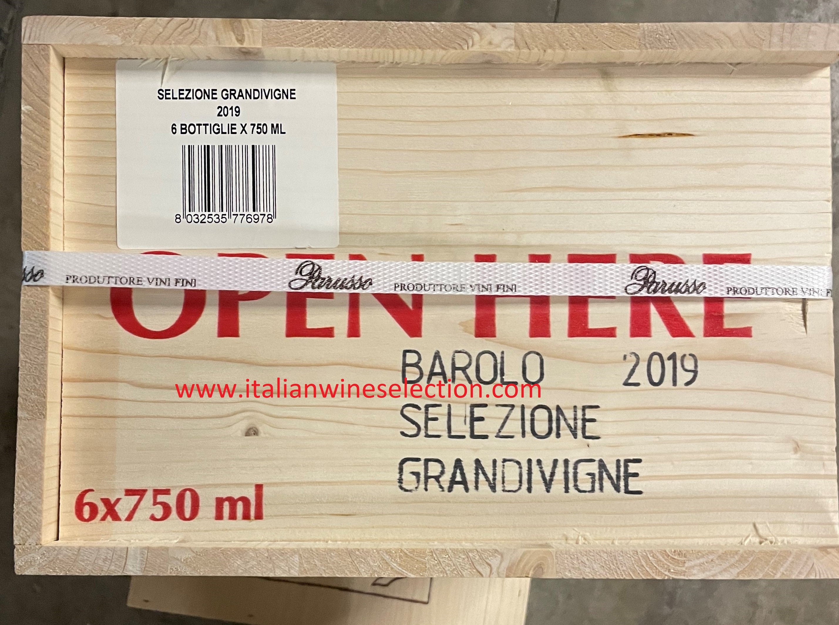Barolo Cassa Mista Selezione Grandi Vigne  2019  Parusso