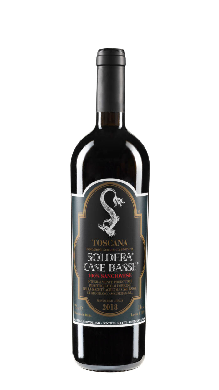 Toscana IGP 2018 100% Sangiovese Soldera Case Basse