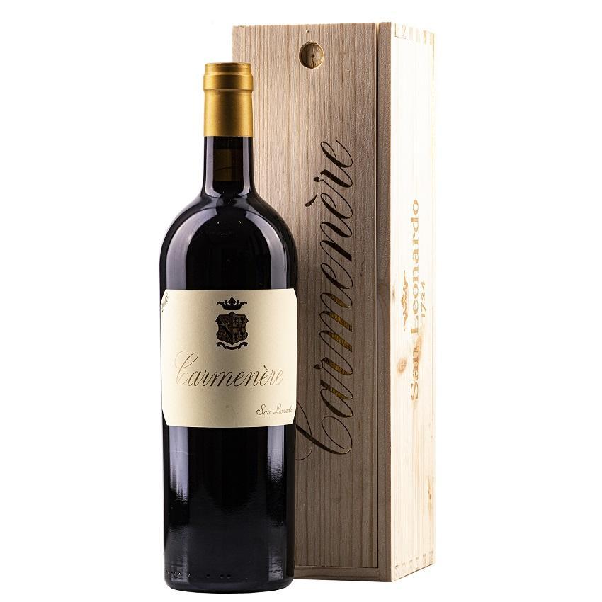 Carmenere 2018 Vineyards of the Dolomites Red IGT Tenuta San Leonardo Single Wooden Box
