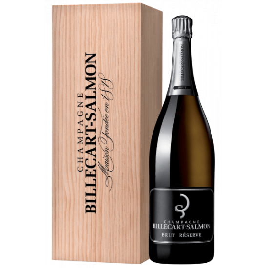 CHAMPAGNE BRUT RÉSERVE  da 15 Litri : NABUCHODONOSOR - BILLECART SALMON (CASSETTA DI LEGNO)