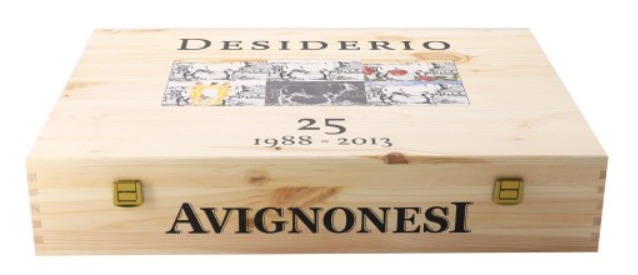 Desiderio 2013 Cassetta da 6 bottiglie vintage edizione limitata Avignonesi
