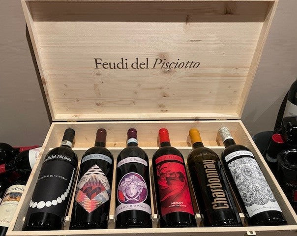 Caja Mixta de 6 Botellas Feudi del Pisciotto