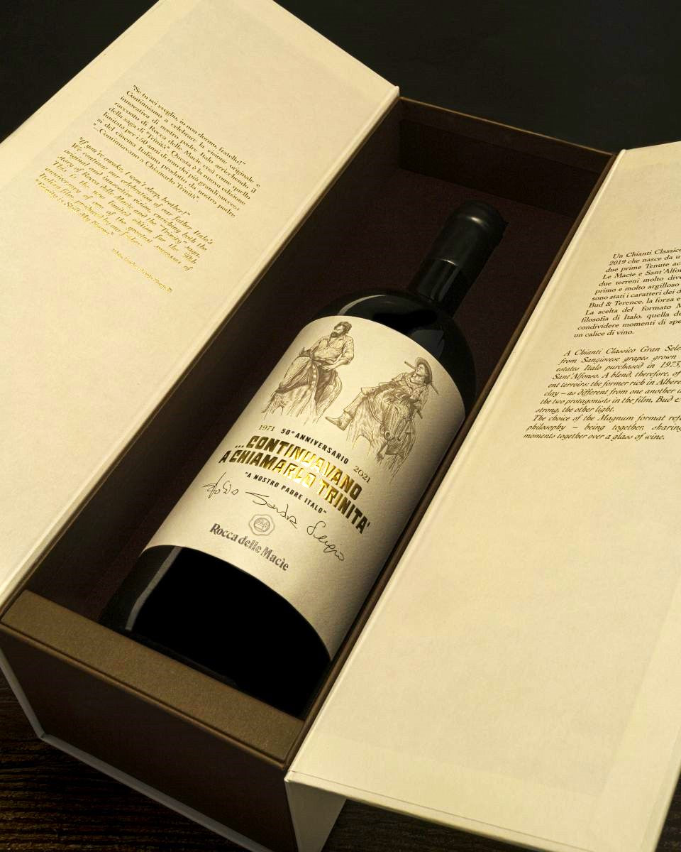 Continuaban a llamarlo Trinità, Gran Selección Chianti Classico Docg 2019 Rocca delle Macie Edición Numerada