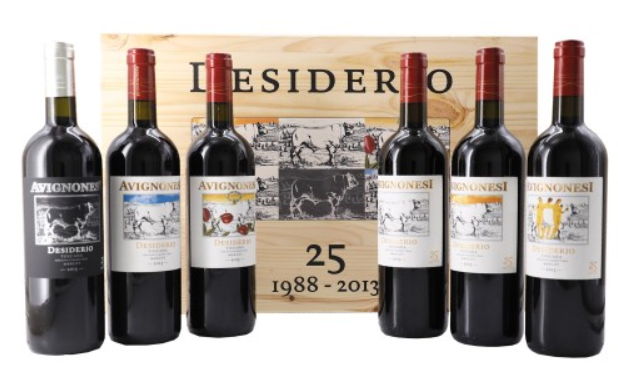Desiderio 2013 Cassetta da 6 bottiglie vintage edizione limitata Avignonesi