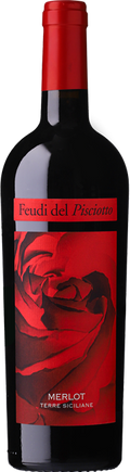 Merlot Sicilian Lands IGT, Collection Great Designers Feudi del Pisciotto