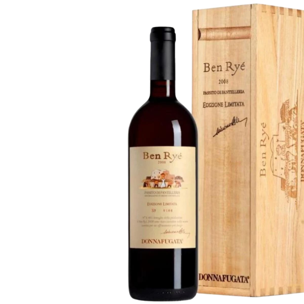 Passito di Pantelleria DOC Ben Rye 2008 Limited Edition Wooden Box
