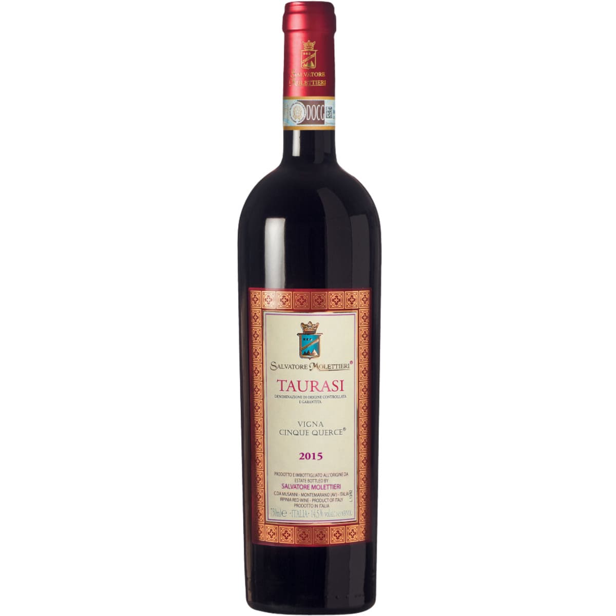 Vigna Cinco Robles 2017 Taurasi DOCG Salvatore Molettieri