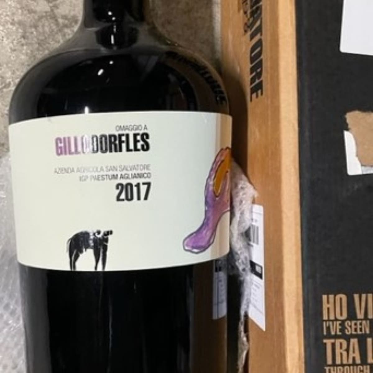 Gillo Dorfles 2017 San Salvatore IGP Paestum Aglianico (6L)