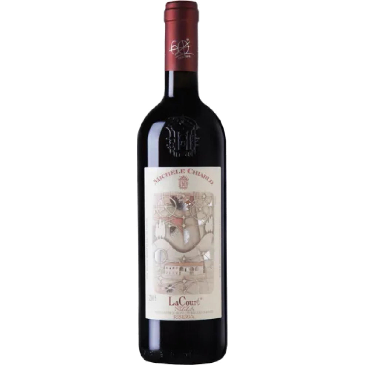 Barbera d’Asti Superiore Nizza DOCG “La Court” Michele Chiarlo Cassetta Ambassador verticale x6