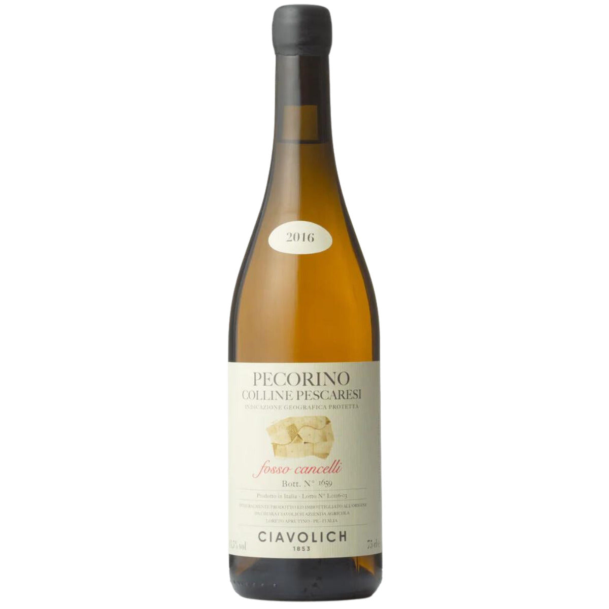 Pecorino Fosso Cancelli 2021 Hills of Pescara IGP Ciavolich