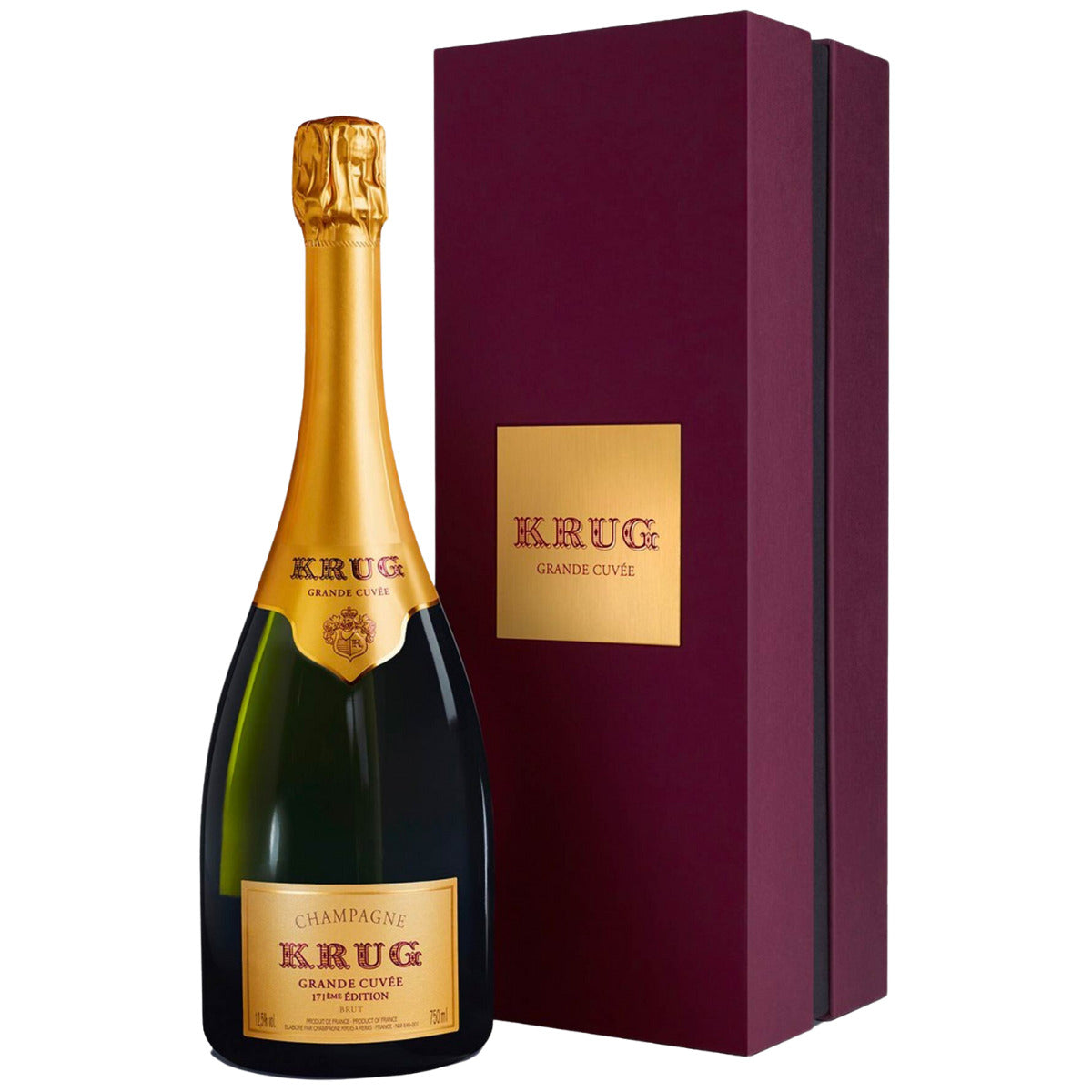 Champagne Krug Brut Gran Cuvée Edition 171 con astuccio