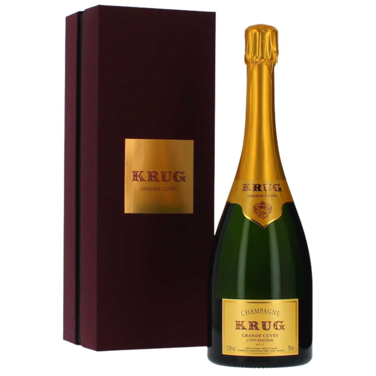 Champagne Krug Brut Gran Cuvée Edition 171 con astuccio