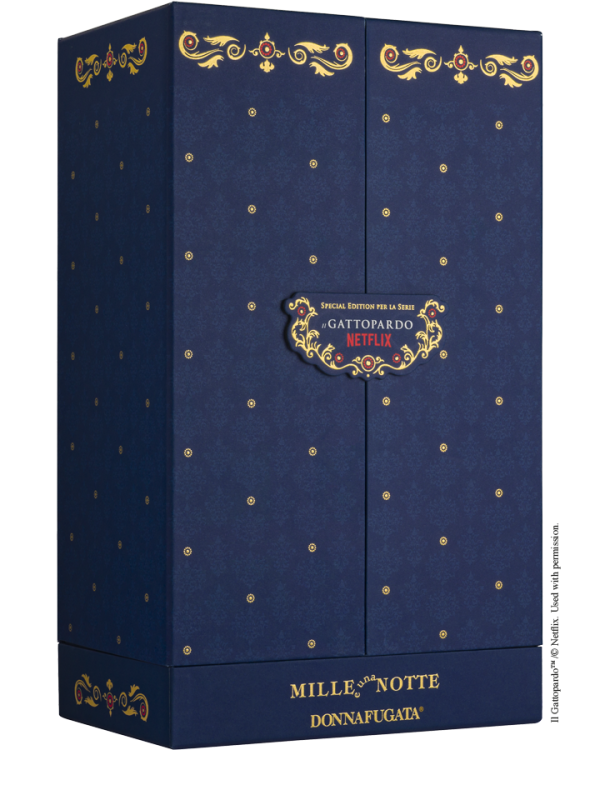 Mille e una Notte 2021 Confezione Glorifier Special Edition Gattopardo Netflix Donnafugata