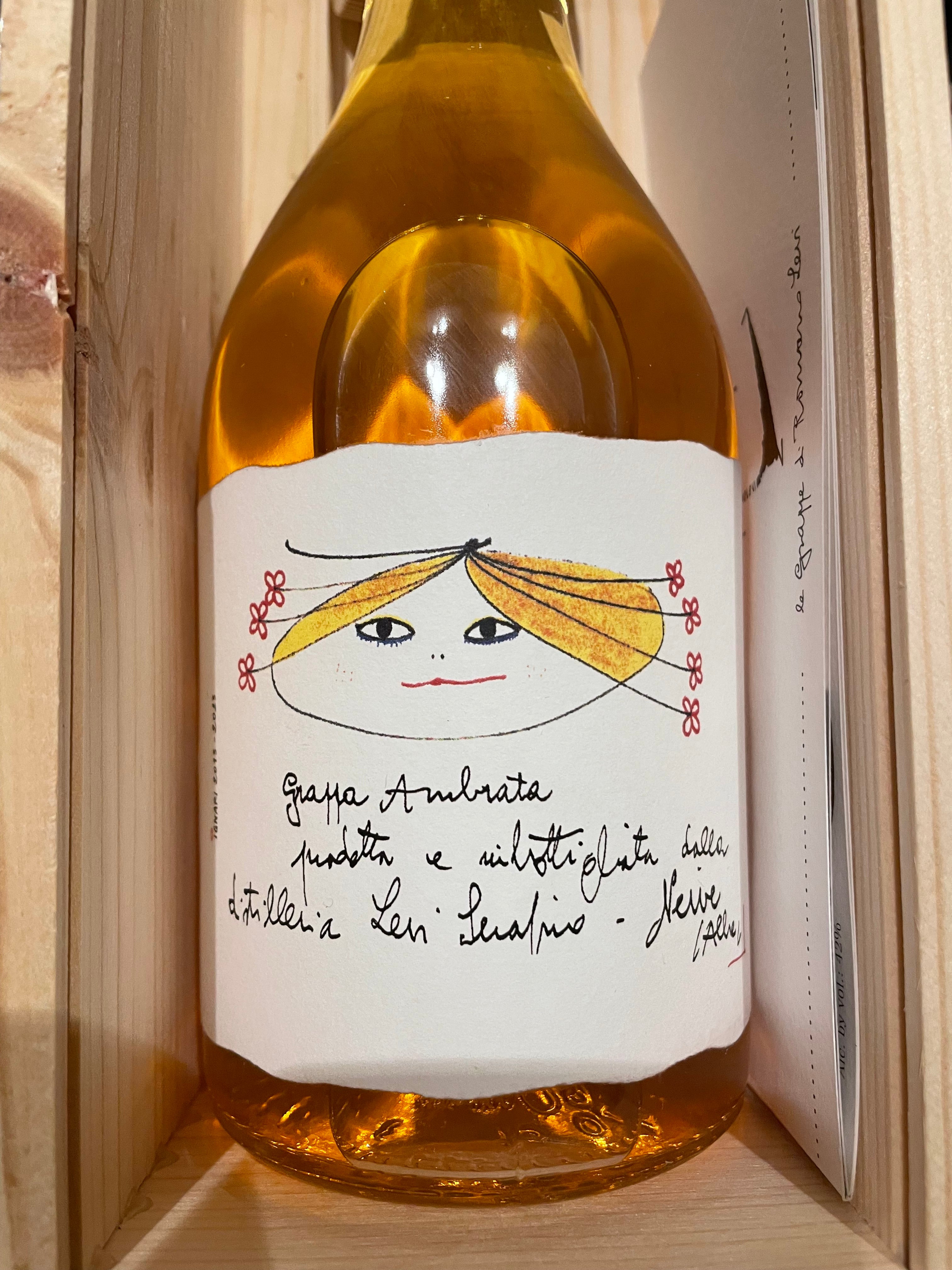 Grappa Paglierina 2024 Levi Serafino Single Wooden Case