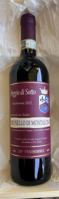 Brunello di Montalcino 2021 DOCG BIO Poggio di Sotto