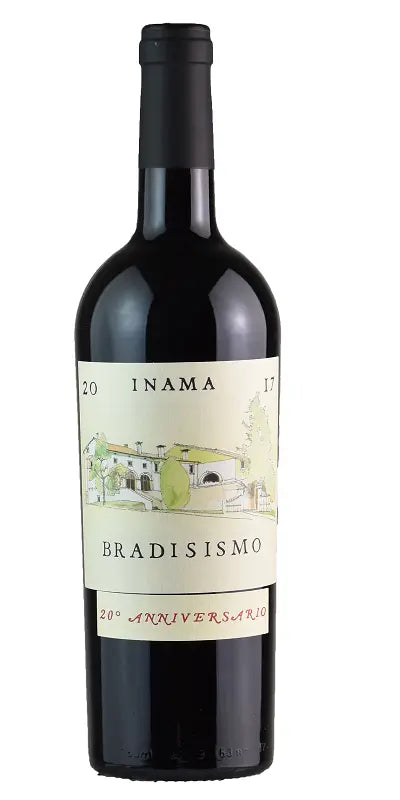 Bradisismo Veneto rojo 2017 IGT 20° Aniversario Inama