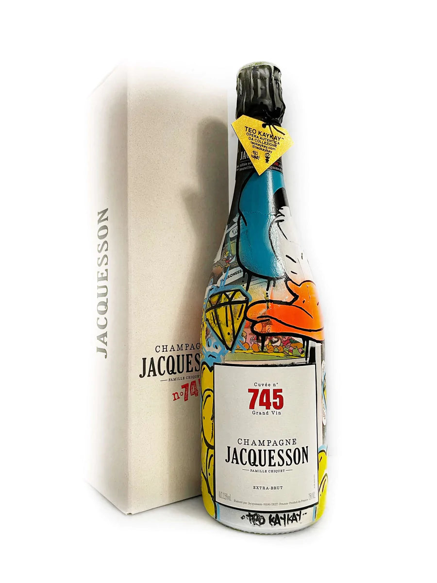 Jacquesson 745 Paper. Teo KayKay ,realizzata con pagine vere del fumetto di Topolino.
