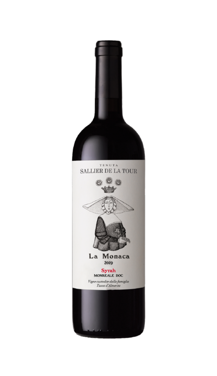 The Nun 2019 Syrah, Red Monreale Doc Tenuta Sallier de La Tour