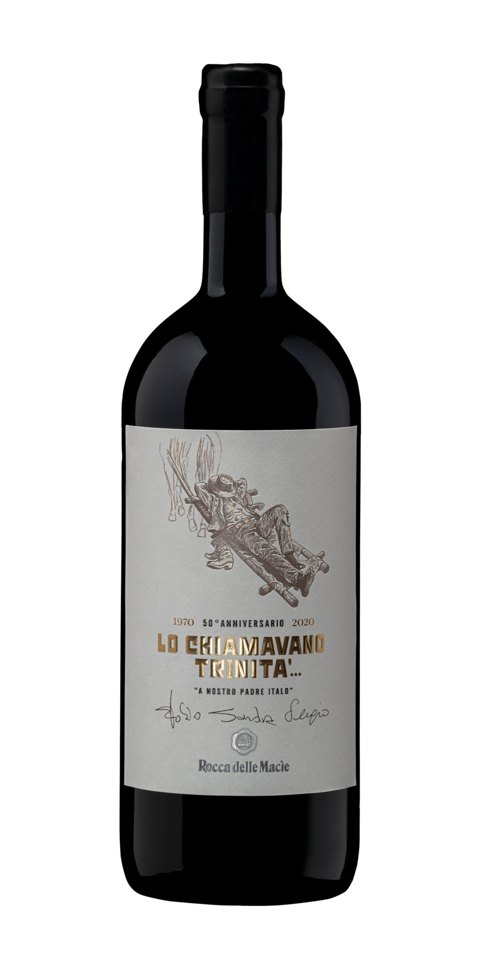 Rocca delle Macìe, Docg Chianti Classico Gran Selezione DOCG Lo Chiamavano Trinità 2016 MAGNUM Edición numerada y Limitada