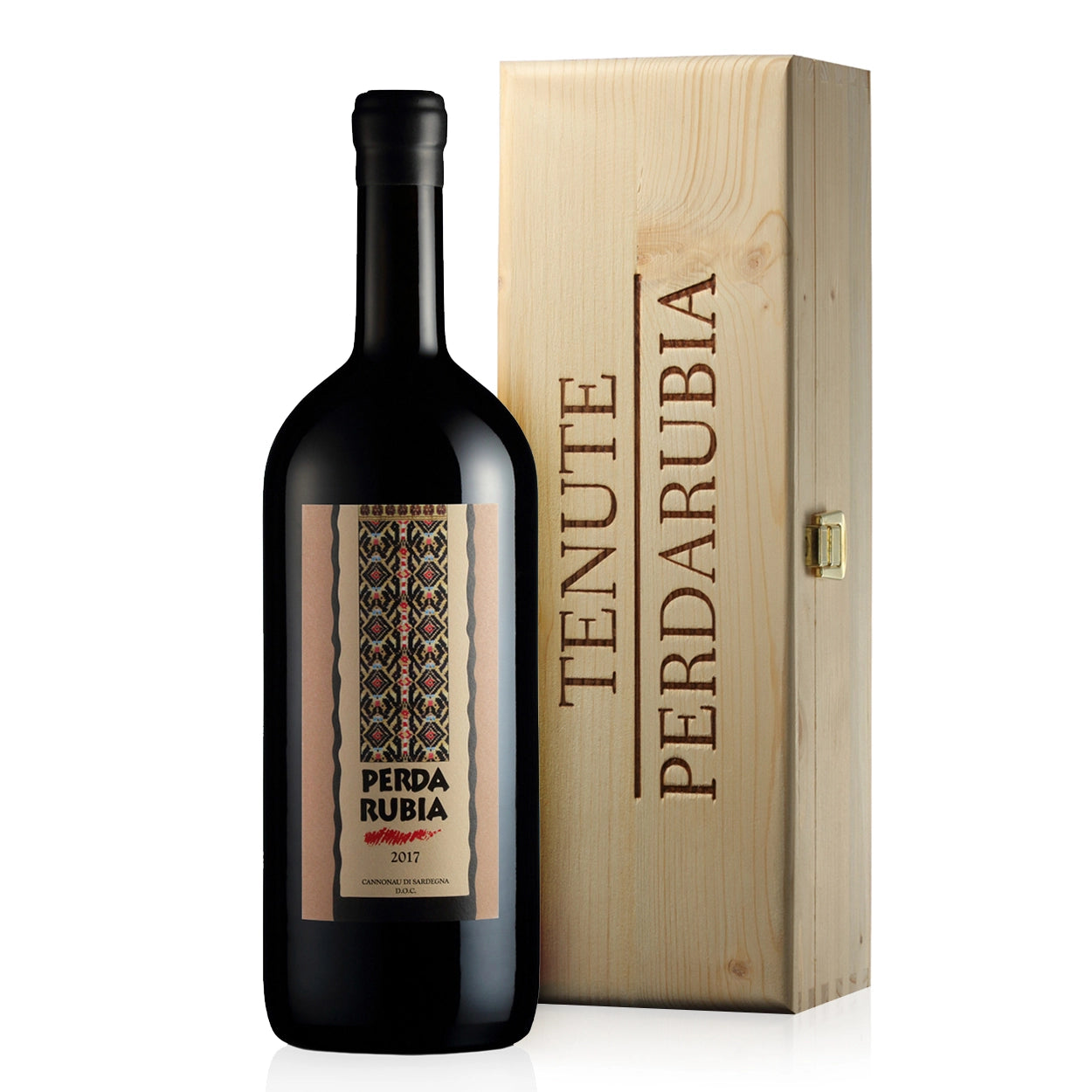 PERDA RUBIA 2018 Cannonau di Sardegna DOC riserva  MAGNUN Tenute Perdarubia Cassa Legno