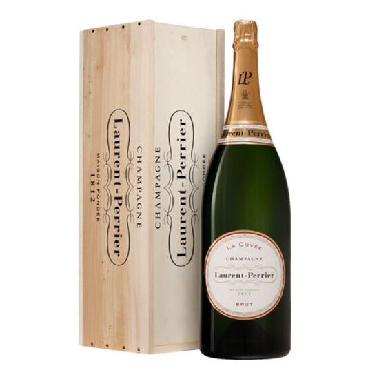 Champagne Brut “La Cuvée” da 6 Litri MATHUSALEM Cassa in Legno Laurent Perrier