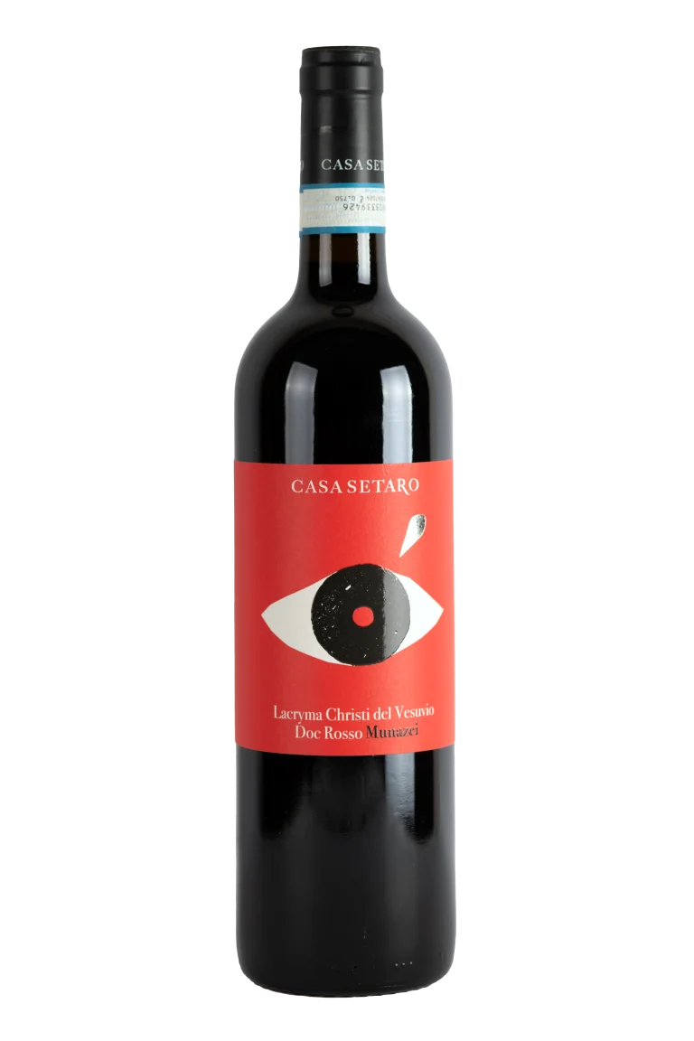 Munazei Rojo Lacryma Christi Del Vesuvio Doc 2023 Casa Setaro